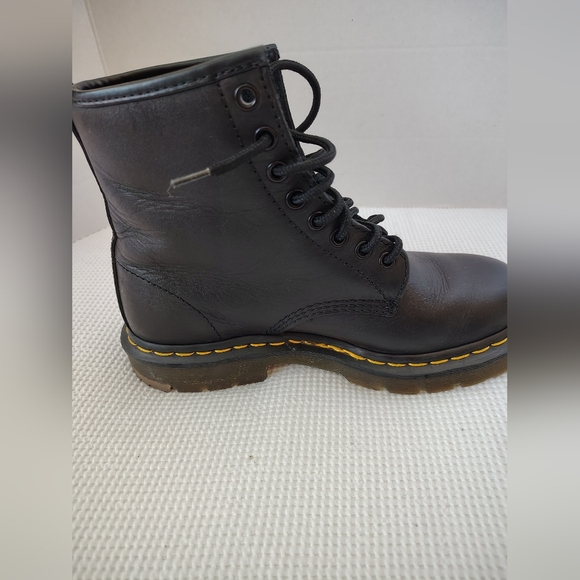 Dr. Martens AirWair Safety  Black Boots Size 8 - Picture 4 of 9